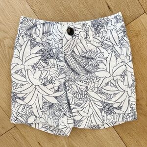 Janie and Jack - size 12-18 months floral boys shorts